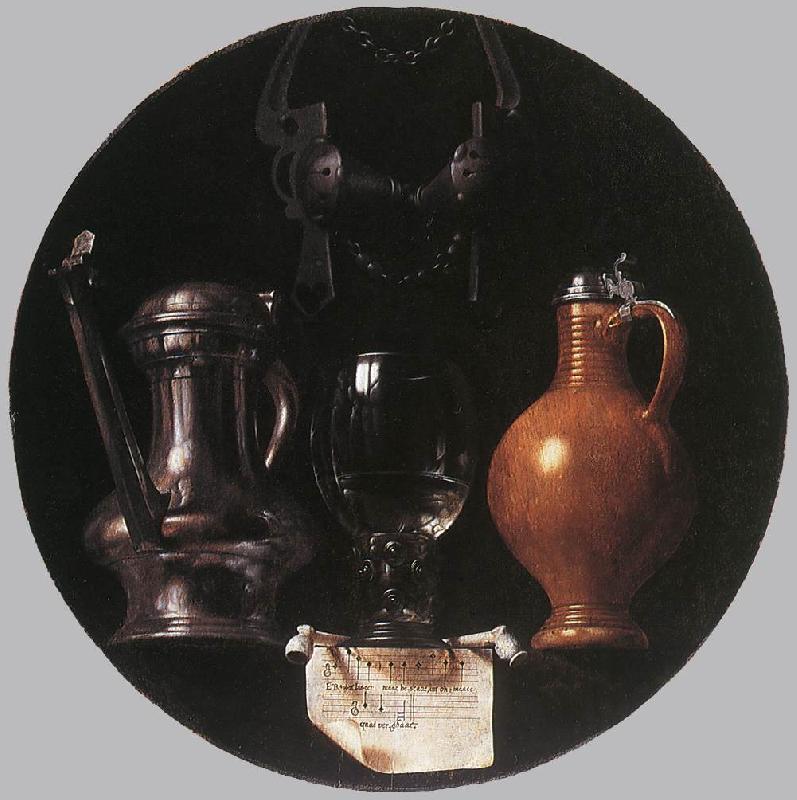 TORRENTIUS, Johannes Emblematic Still-Life er oil painting image